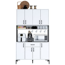 Hanah Home Armario Multiusos Blanco 120x198,6x40 cm